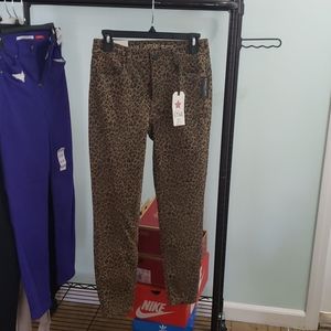 Vanilla Star High Rise Leapord Jeans